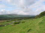 Pen Hill from the Shawl, Leyburn in winter